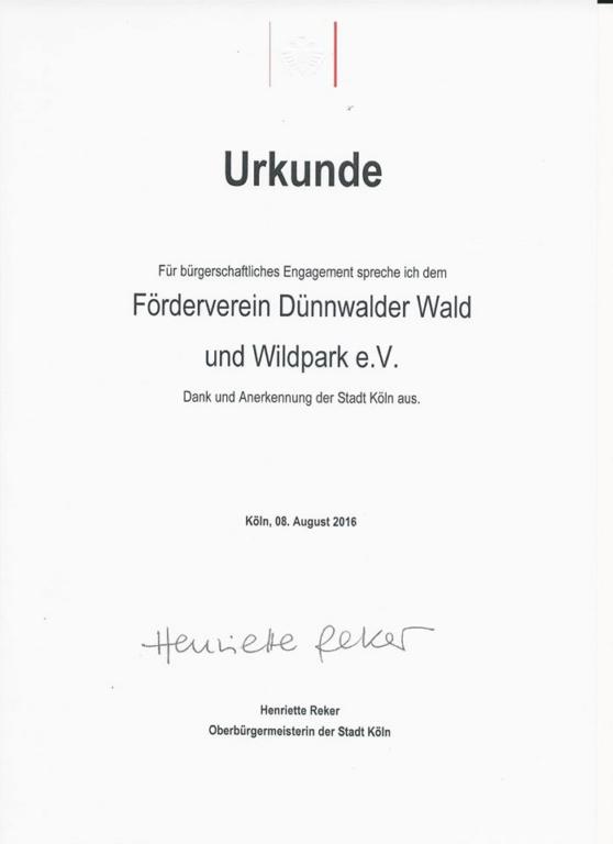 Urkunde